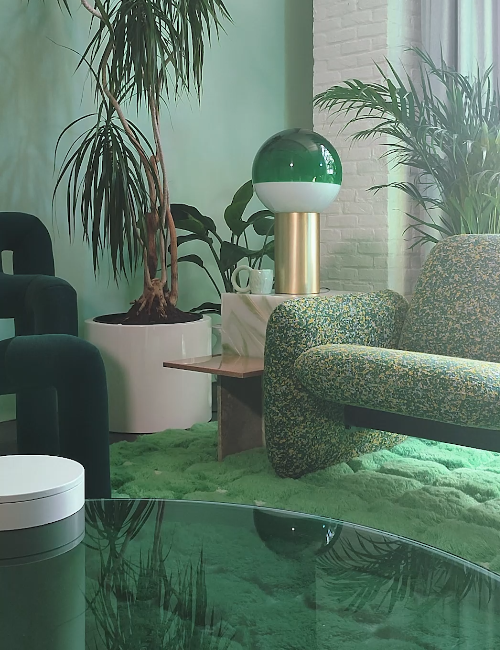 Aperçu video Lampe verte Marset